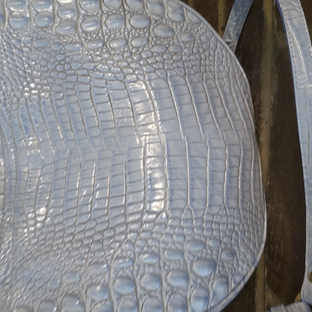 Brahmin Briar Crossbody Bag Blue - Picture 2 of 10